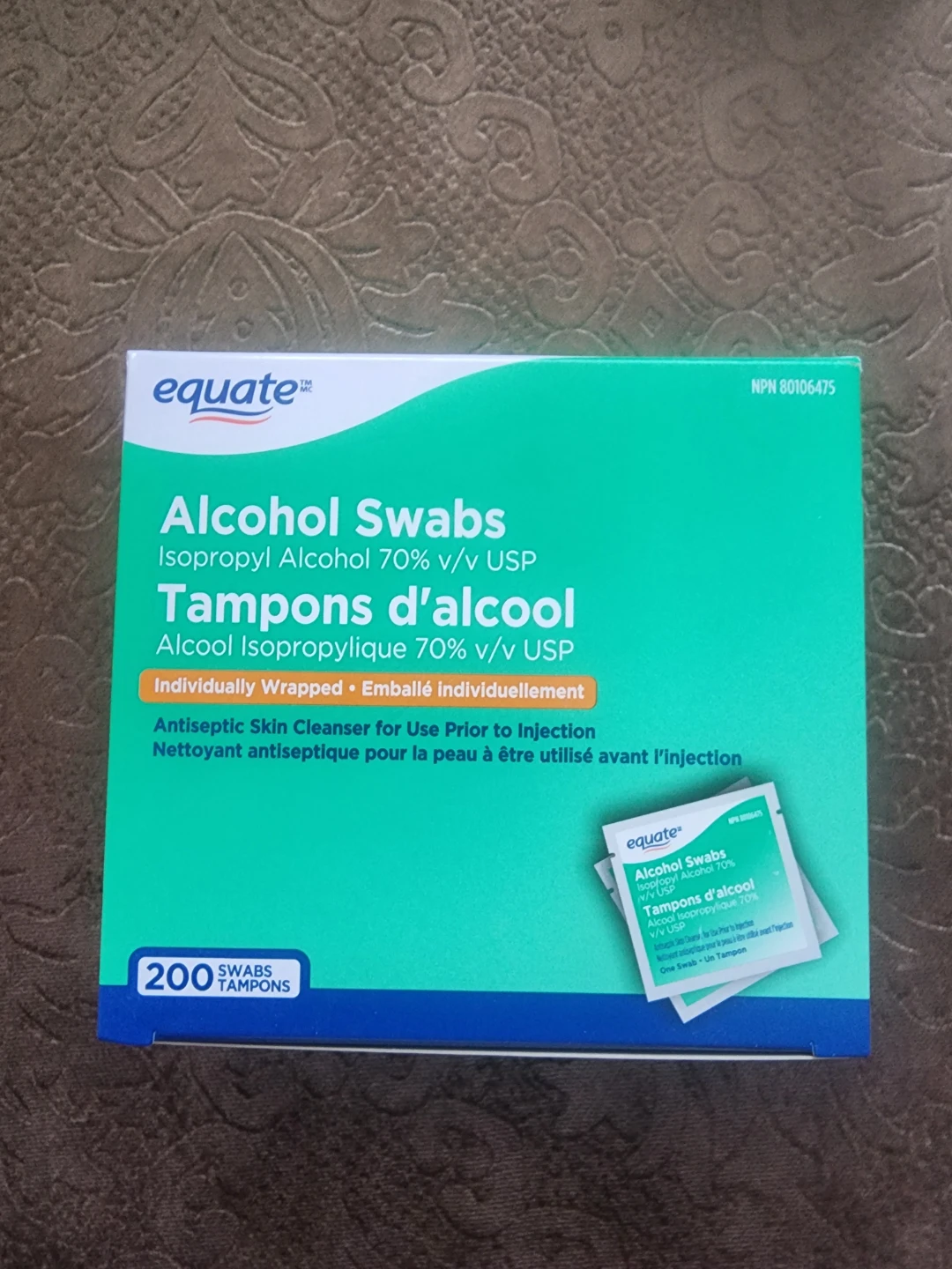 Equate Alcohol Swabs (200 count) - photo 2