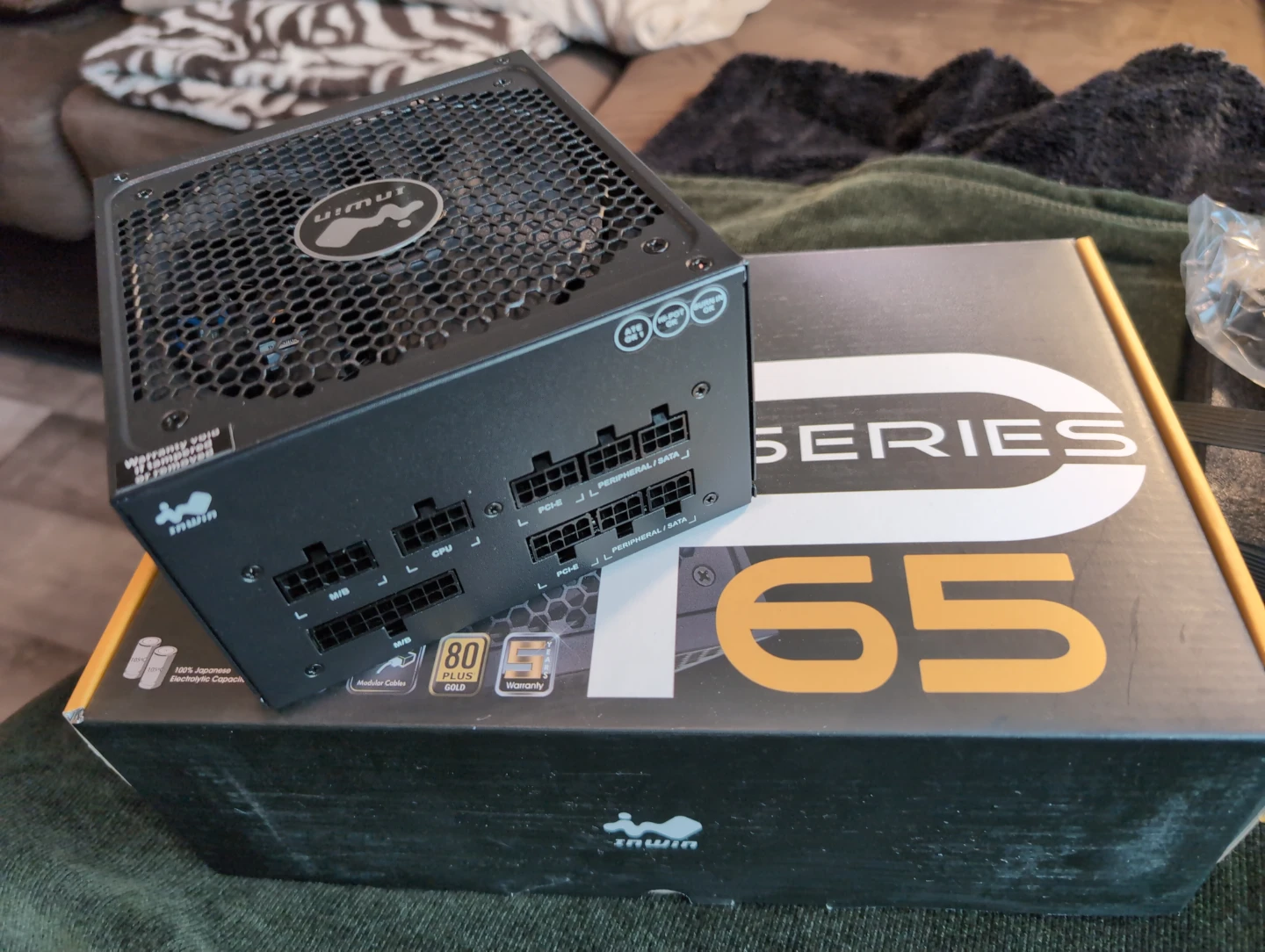 InWin P65 650W 80 Plus Gold Power Supply