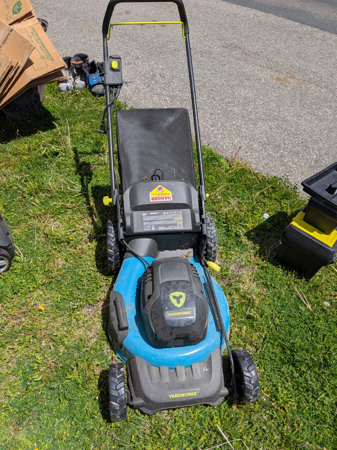 Greenworks Electric Lawn Mower - photo 4