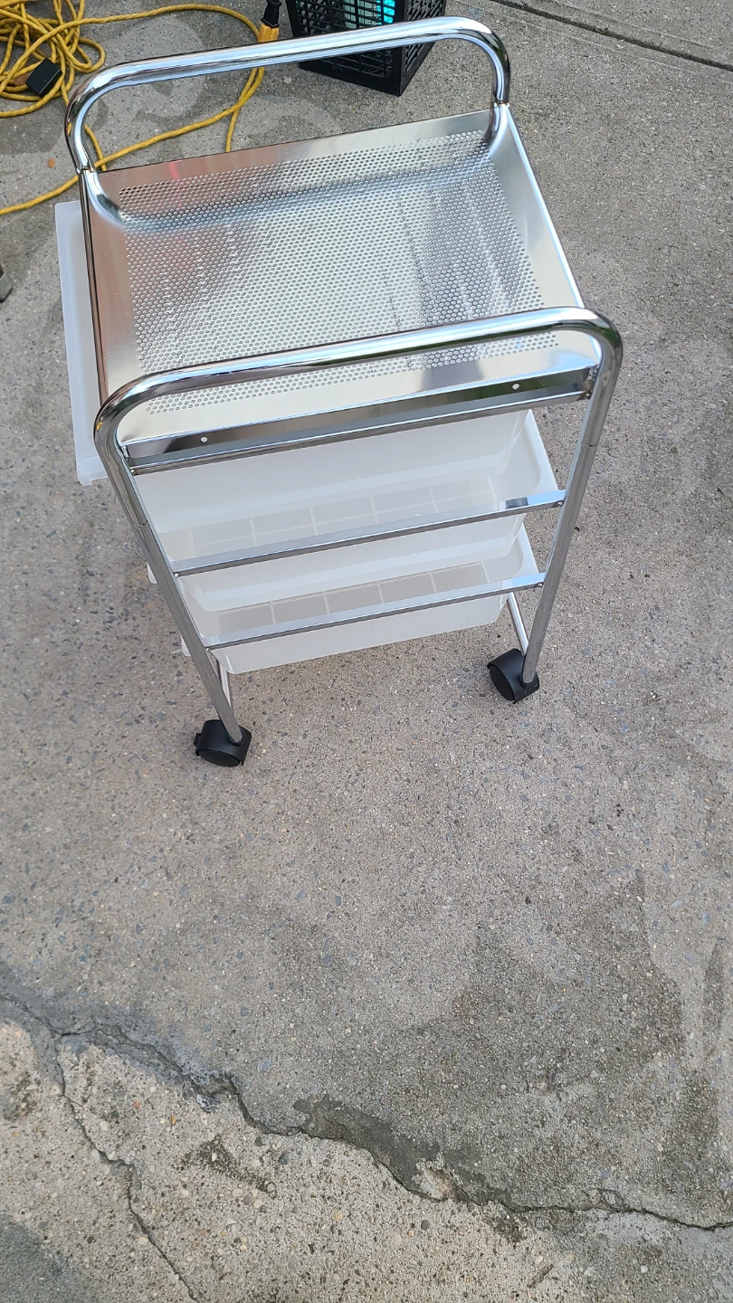 Rolling Cart with 3 Drawers - photo 4