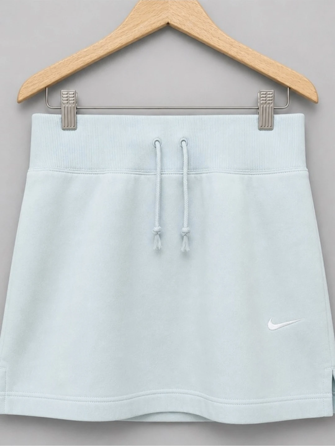 Nike Women's Light Blue Sweat Skirt Size S - photo 2
