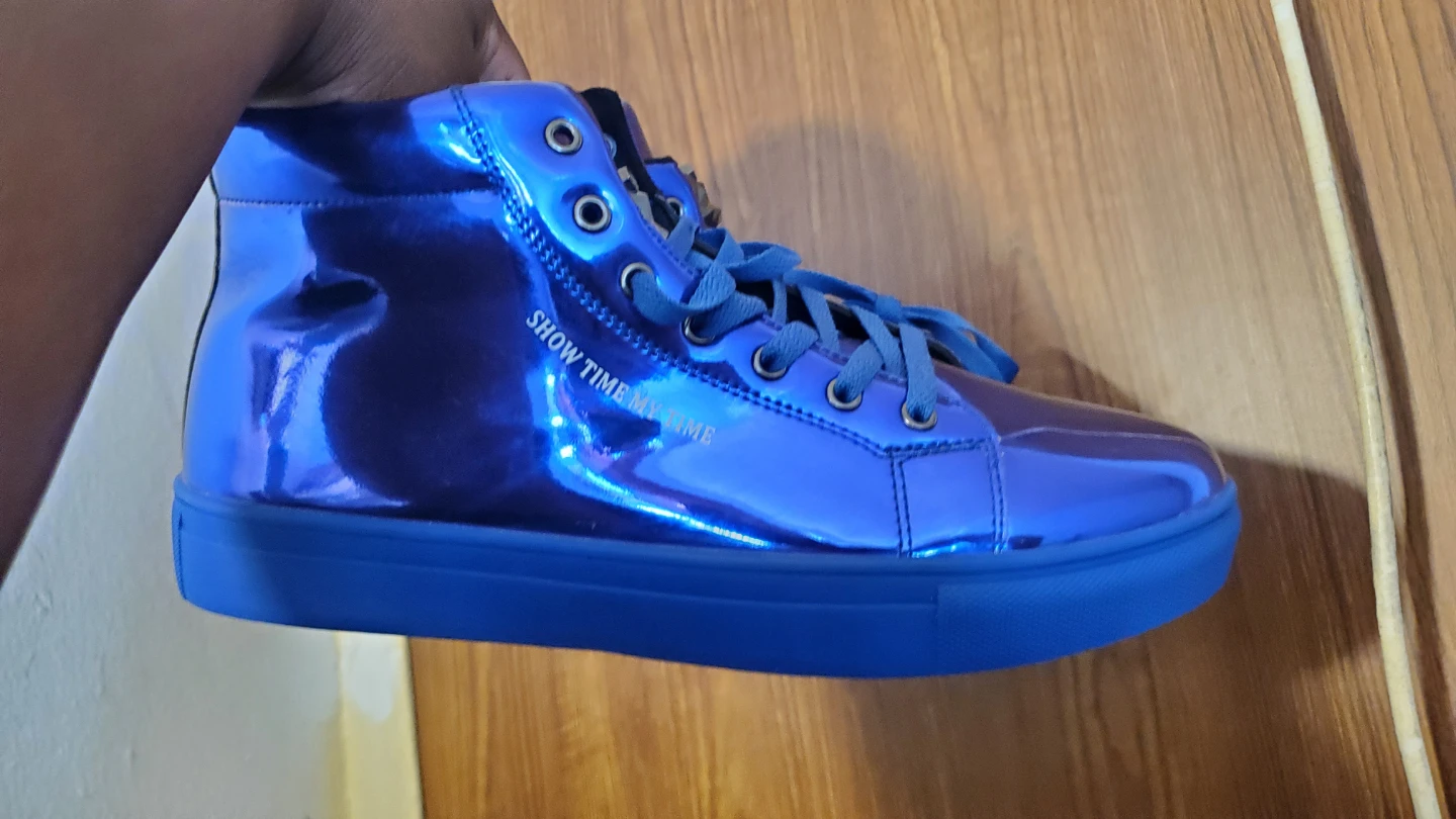 Blue High Top Sneakers - photo 2