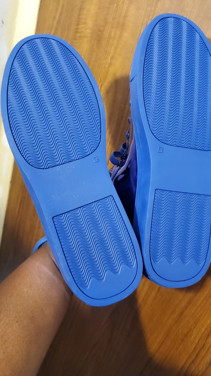 Blue High Top Sneakers - photo 4