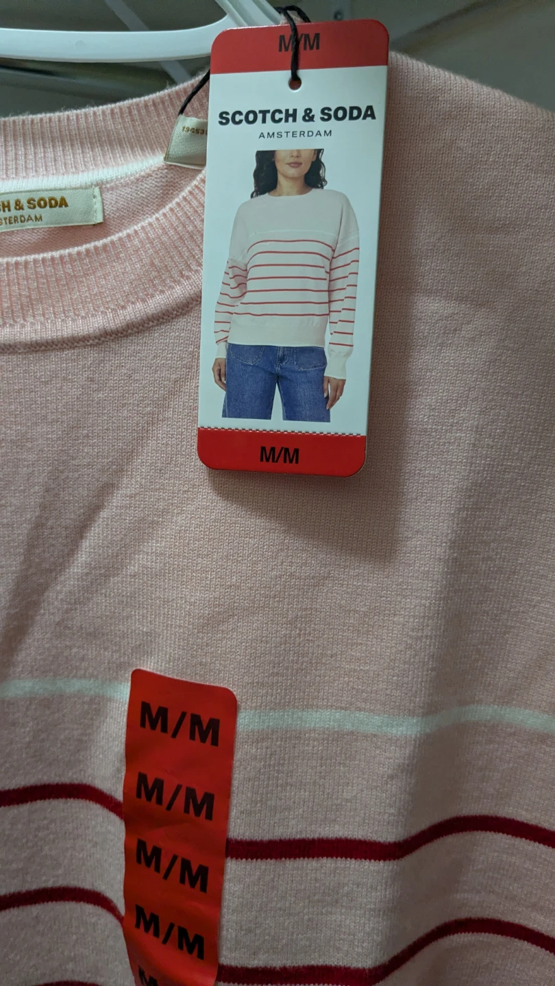 Scotch & Soda Pink Striped Sweater - photo 4