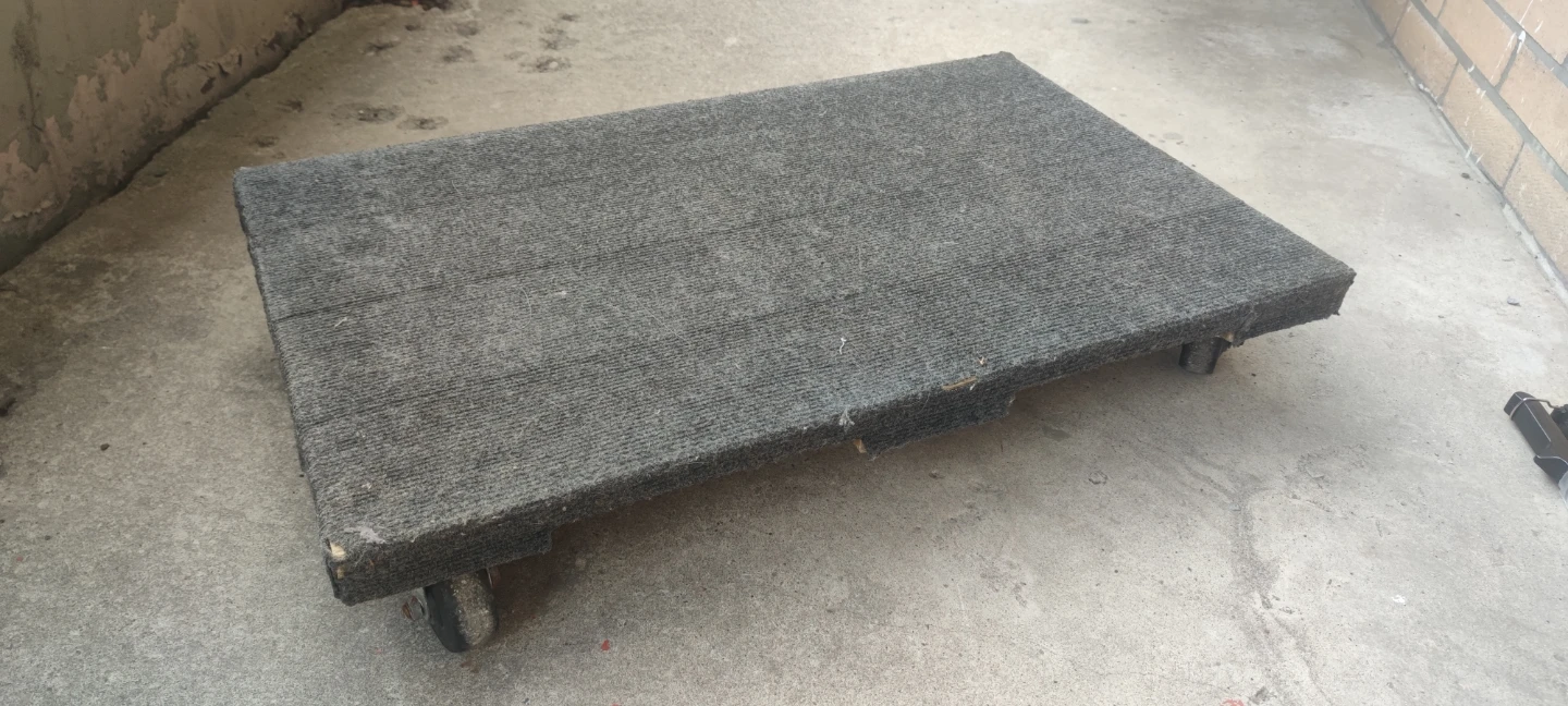 Carpeted Moving Dolly