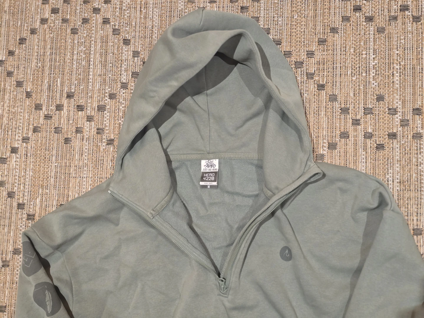 HERO 4228 Quarter Zip Hoodie - photo 2
