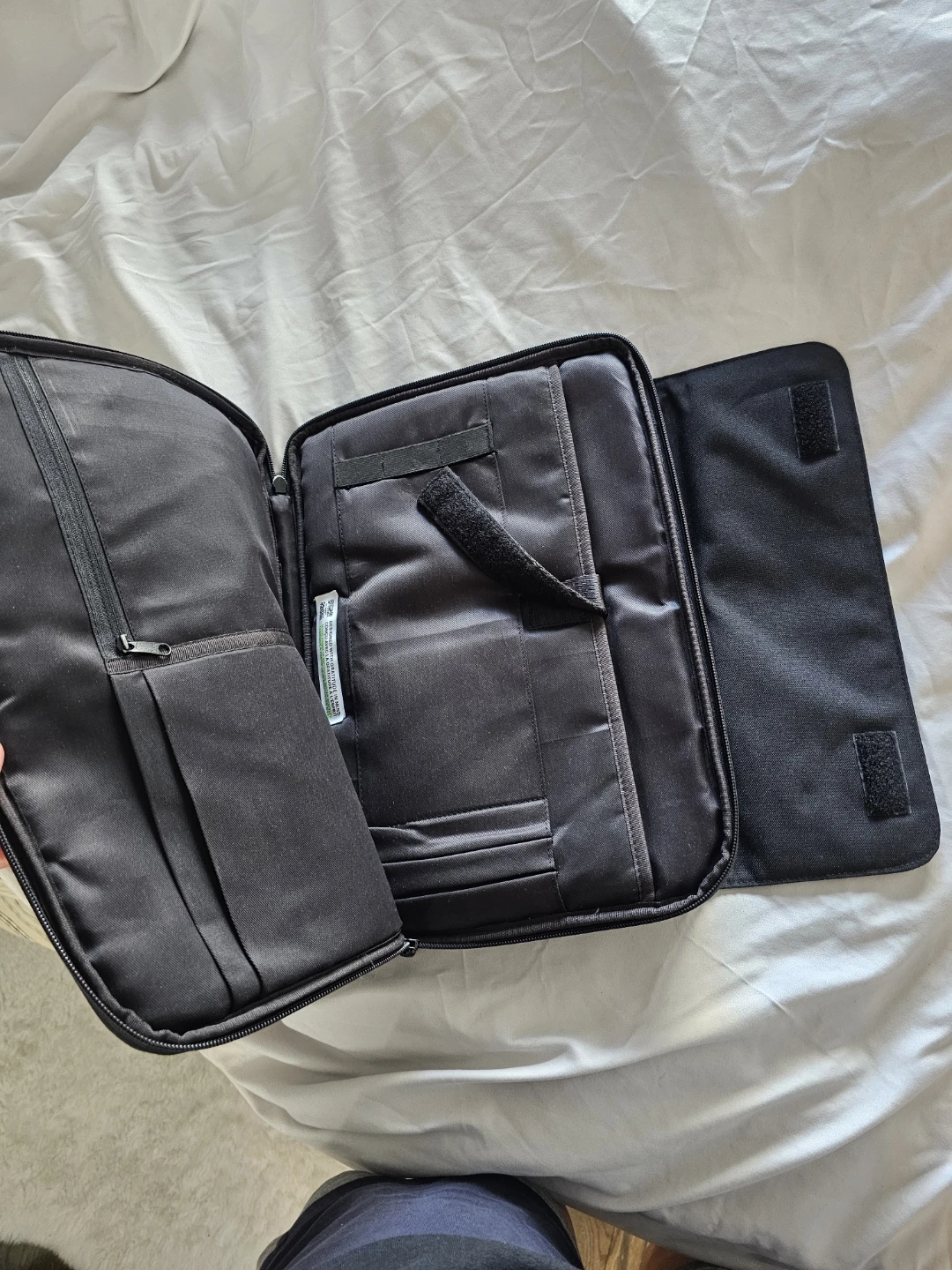 Laptop case folio  - Black Tech Organizer Case - photo 2