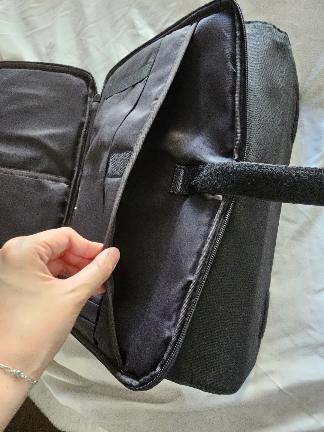 Laptop case folio  - Black Tech Organizer Case - photo 3