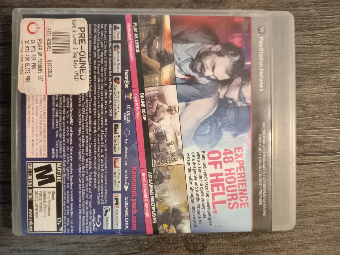 Kane & Lynch 2: Dog Days PS3 Game - photo 2