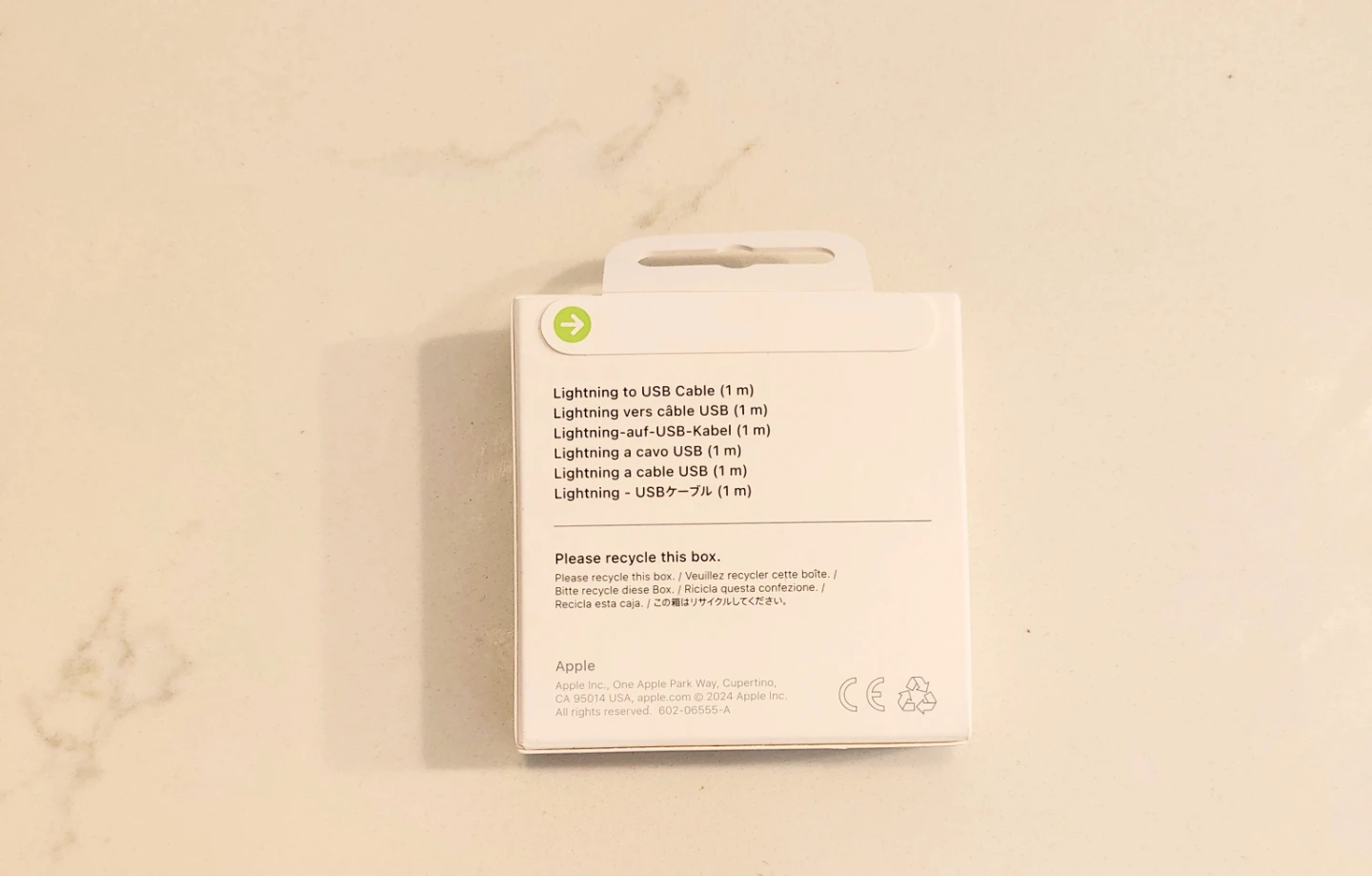 New Apple Lightning to USB Cable (1m) ​​​​​​​ - photo 2