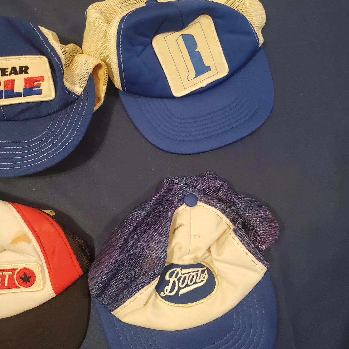 Vintage hats Goodyear, Comet, Boots, Tor-Can, Alltrans - photo 4