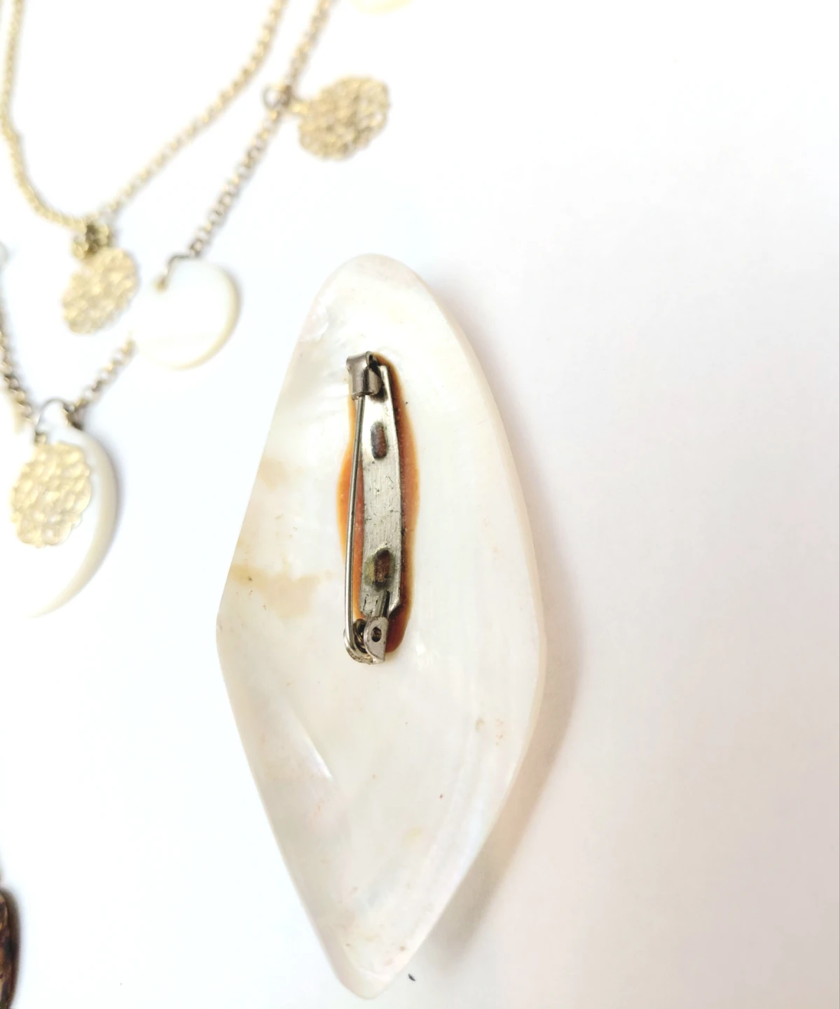 JNY Layered Necklace and Bracelet Set with Shell Details - photo 3