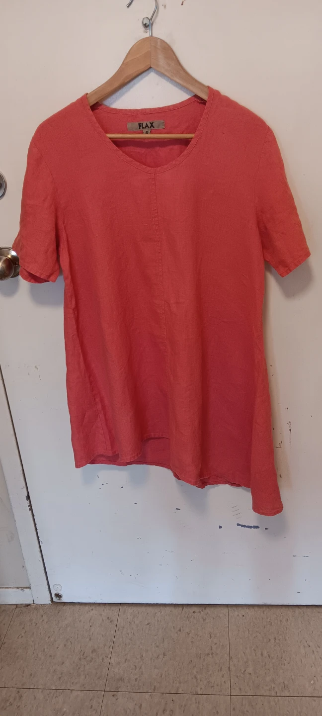 FLAX Linen Tunic Shirt