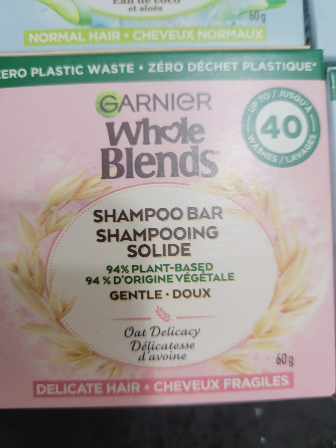 $4 each Garnier Whole Blends Shampoo Bar - photo 2
