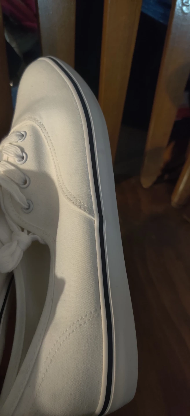 Old Navy White Canvas Sneakers - photo 4