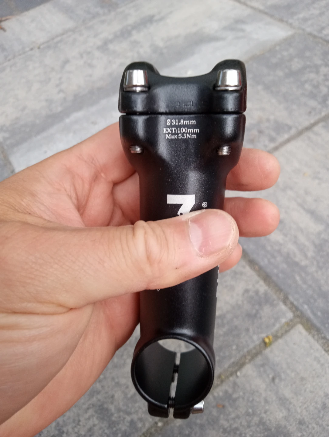 Bike Stem black different sizes - photo 2