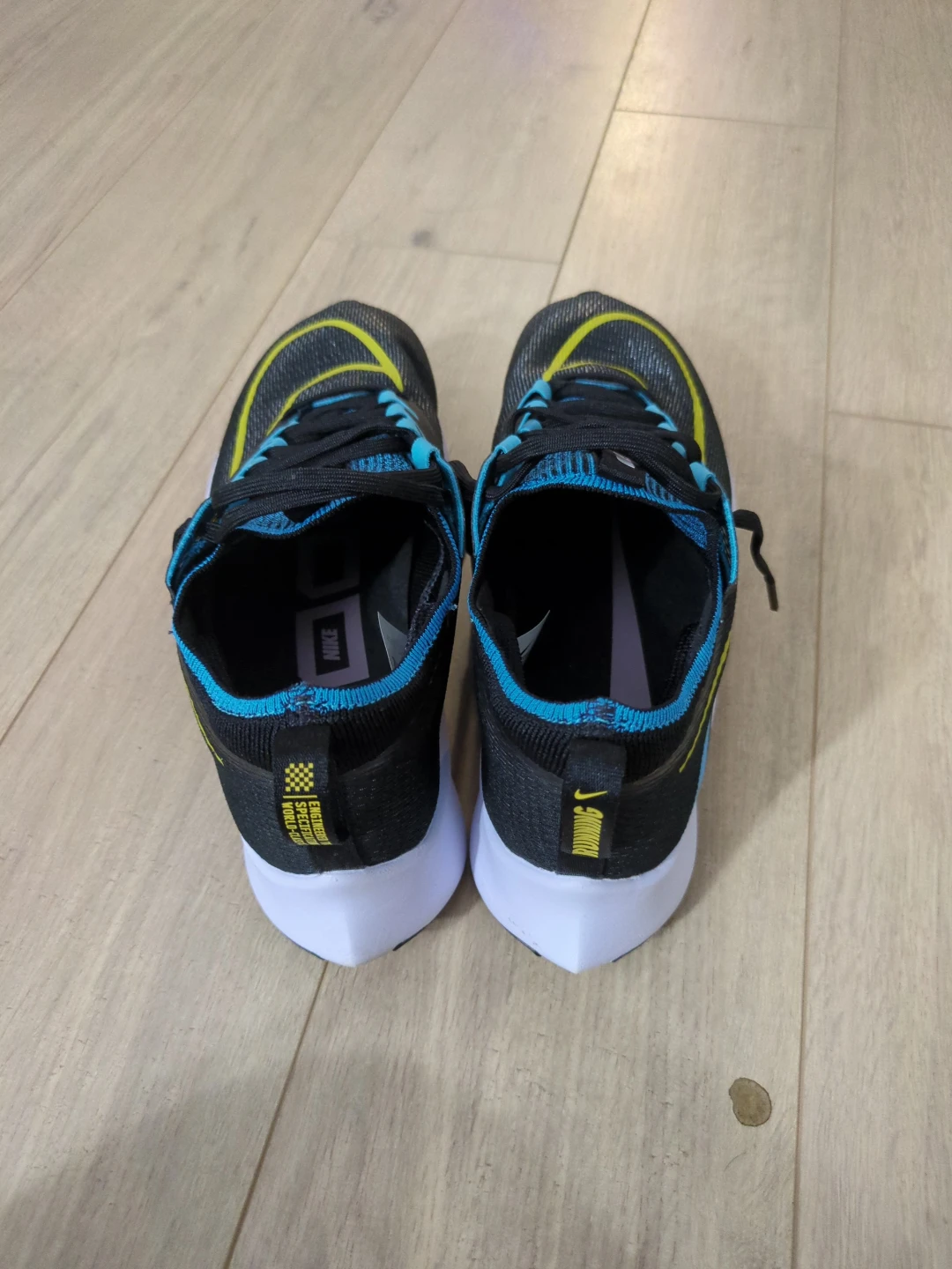 Nike Running Shoes Zoom Fly 4 wolf blue & grey - photo 3