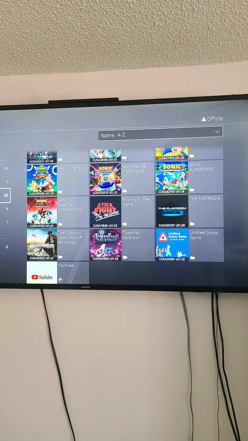 PS4 Jailbreak Console with Games and 2 controllers - photo 2