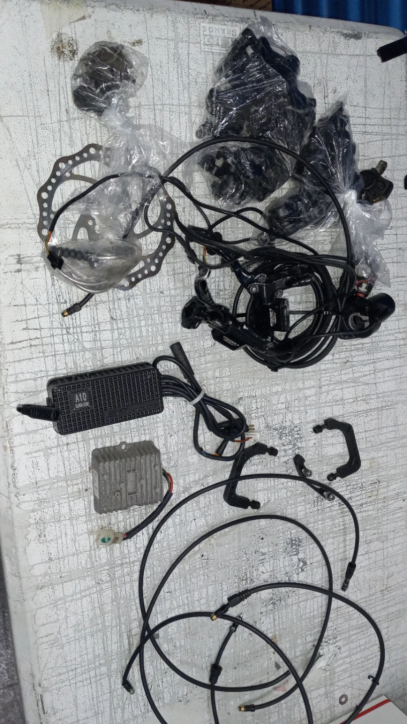 Electric Bike Conversion Kit Components