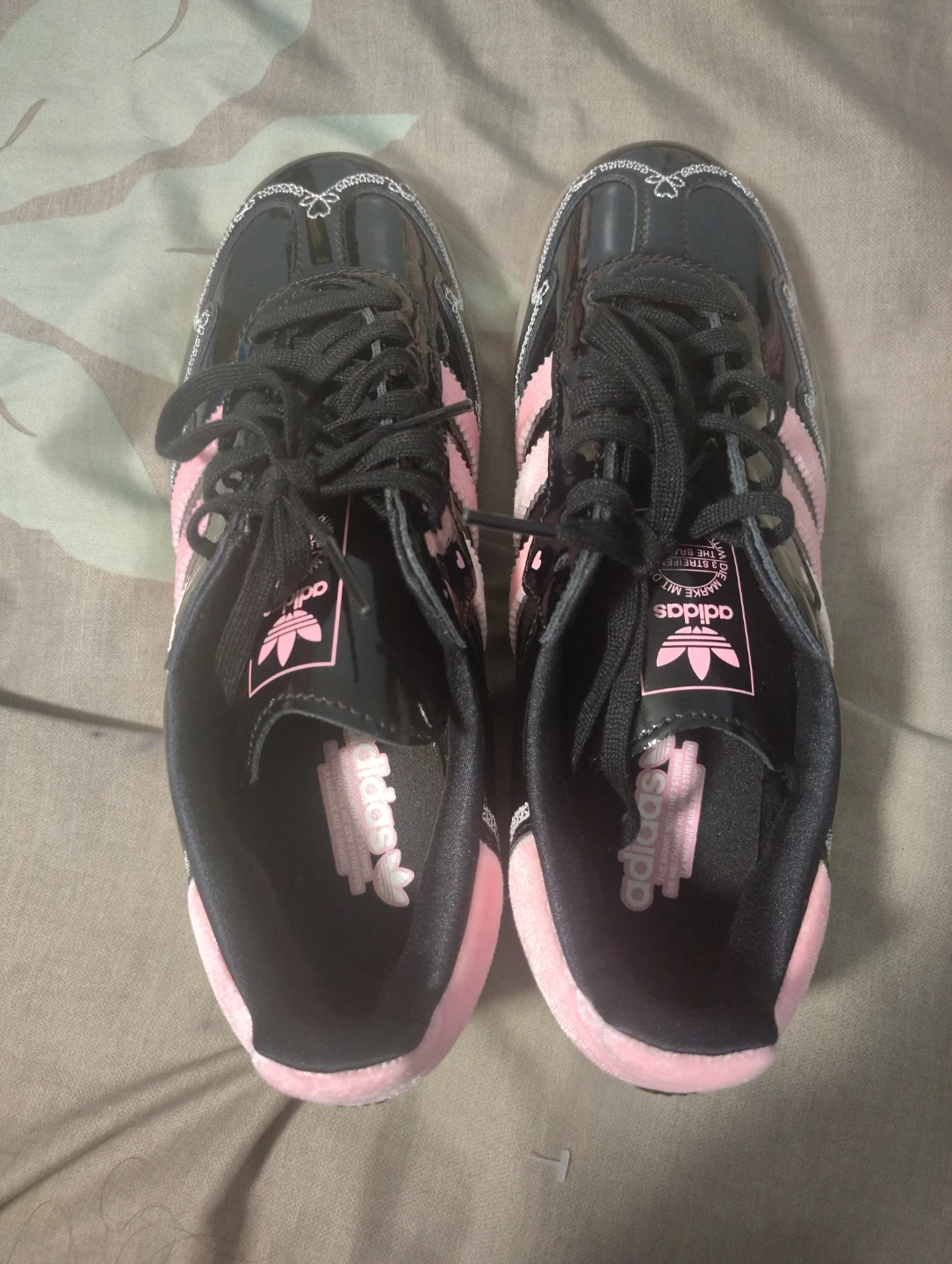 Adidas Sambas Black Pink kids Shoes - photo 2