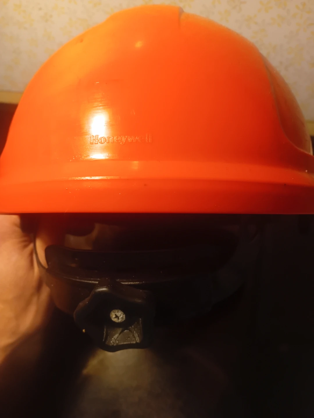 New/not used. Orange Honeywell Hard Hat