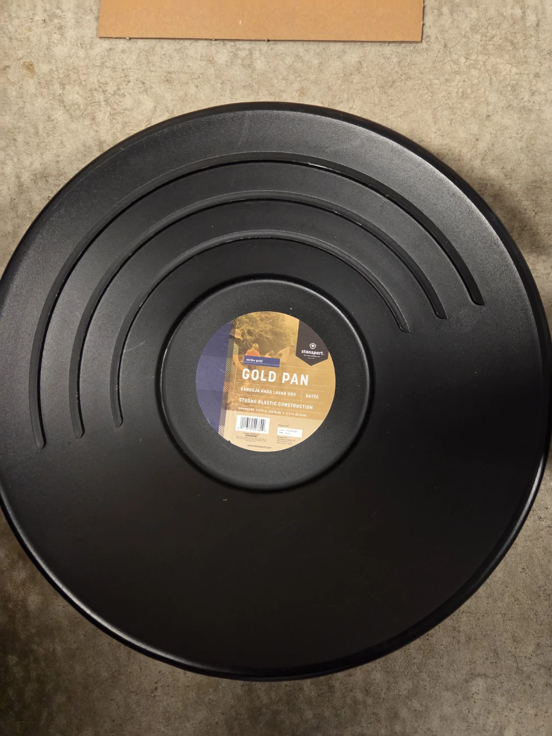 Stansport Gold Pan Brand New