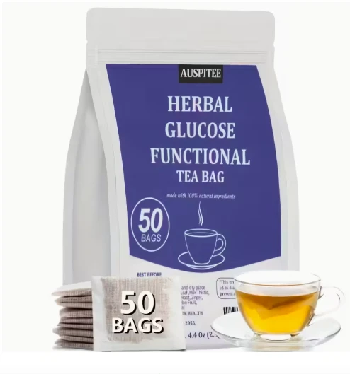Auspisee Herbal Glucose Functional Tea Bags - 50 Bags - photo 2
