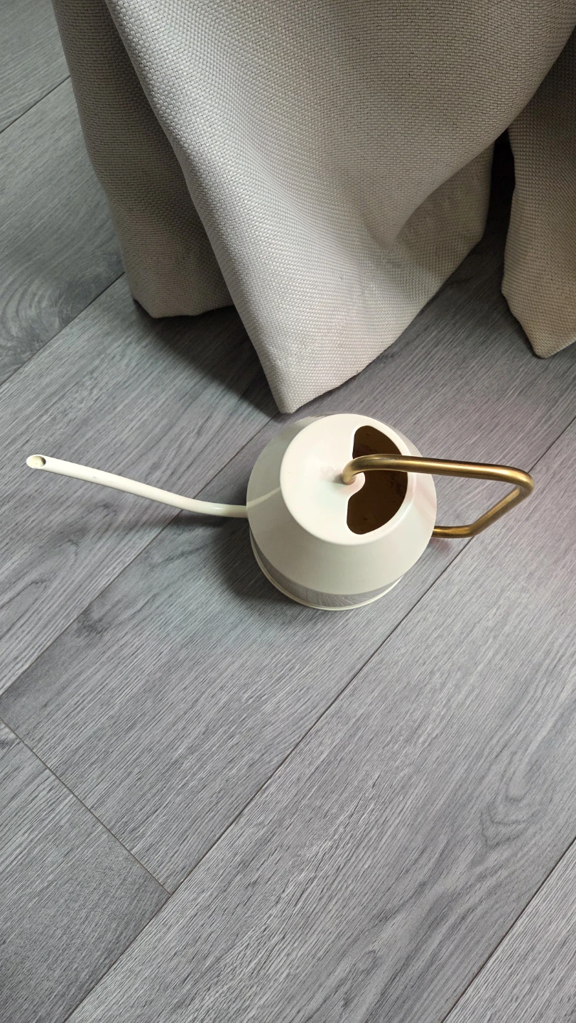 IKEA VATTENKRASSE Watering Can - Ivory/Gold - photo 3