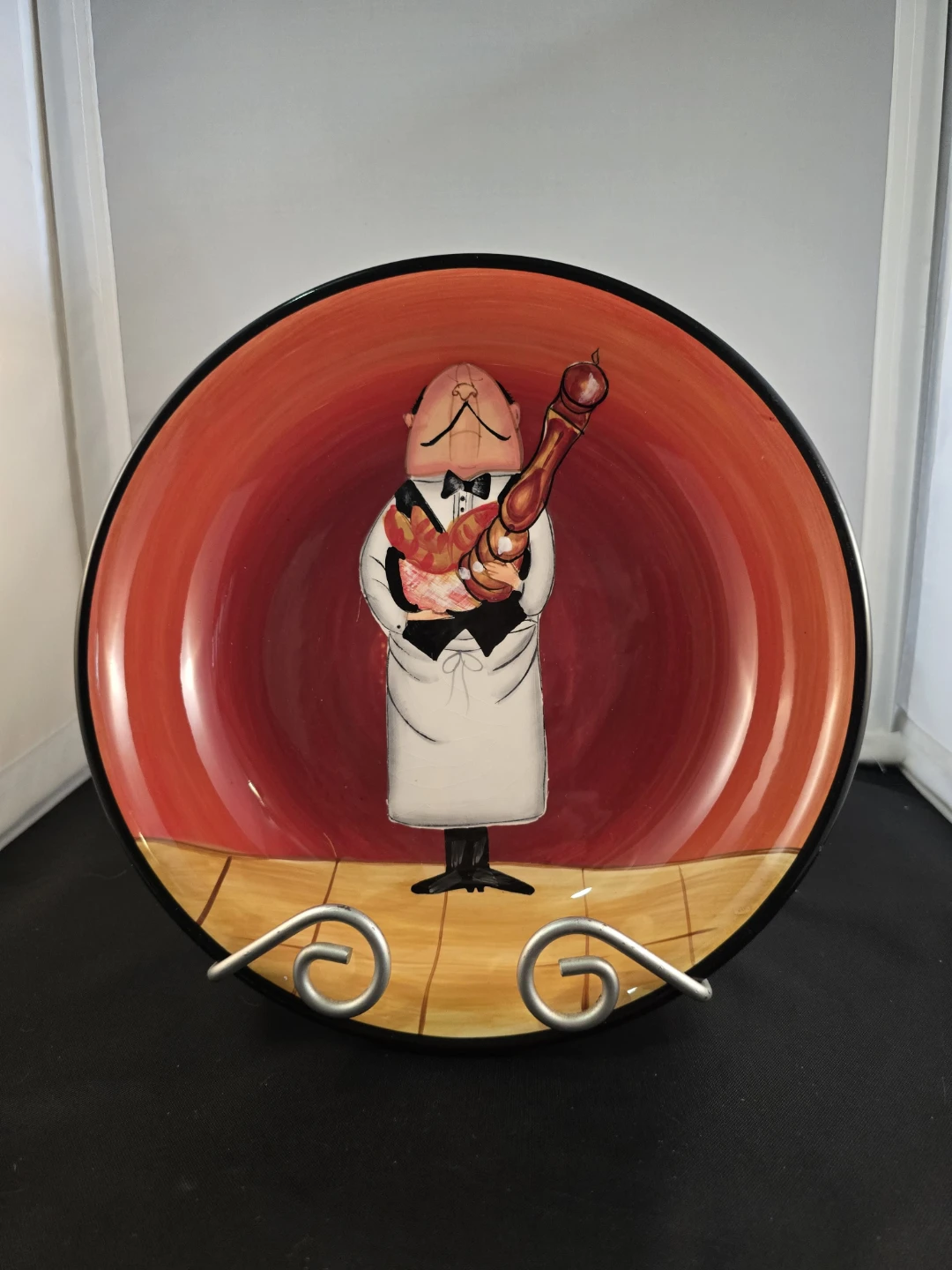 Certified International "Dinner is Served" Chef Plate