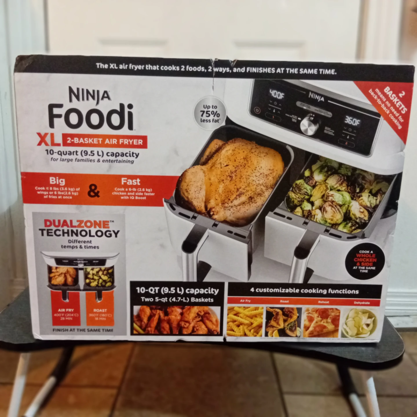 Ninja Foodi XL 2-Basket Air Fryer - photo 3
