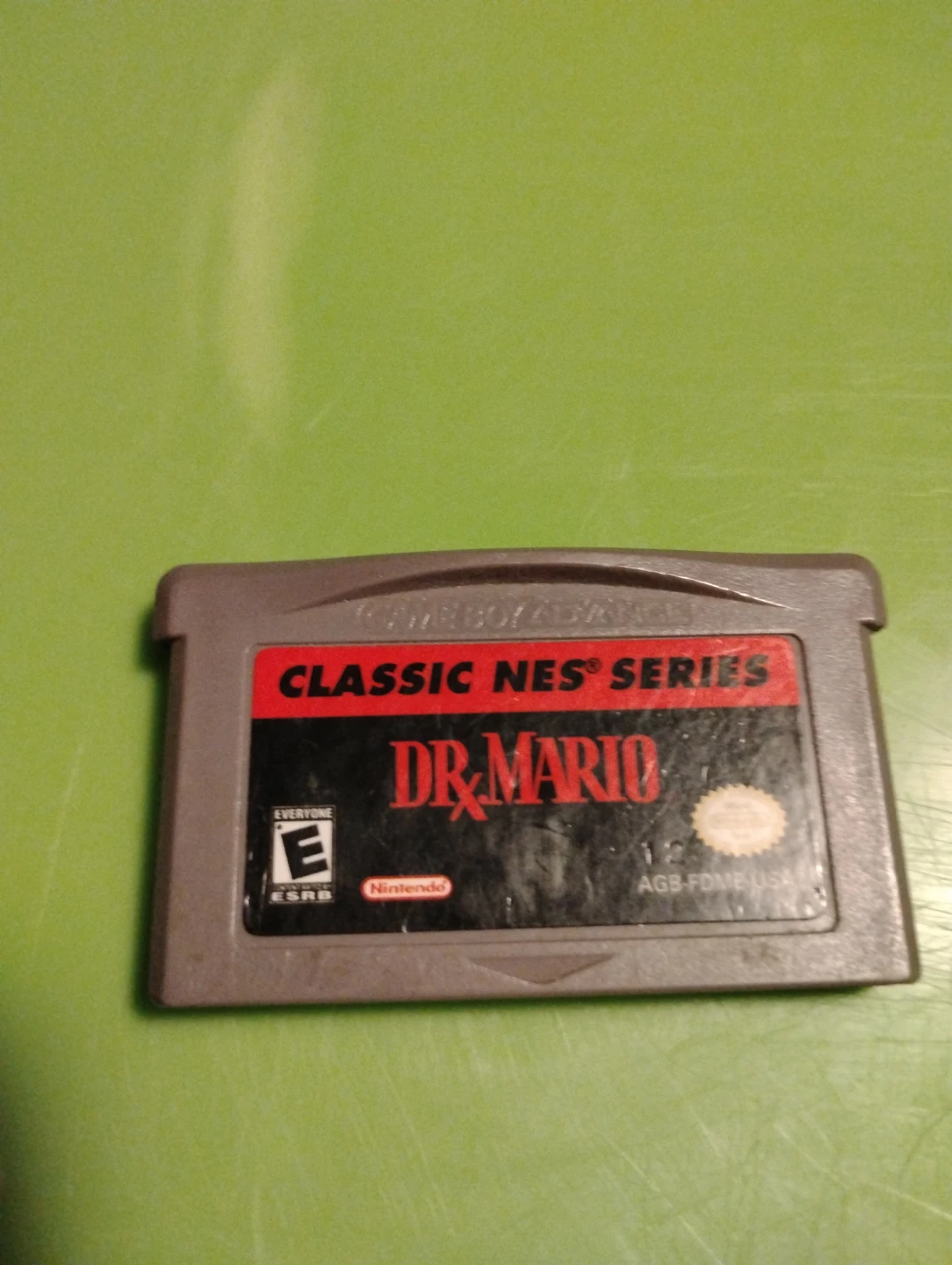 Dr. Mario Classic NES Series Game Boy Advance Cartridge