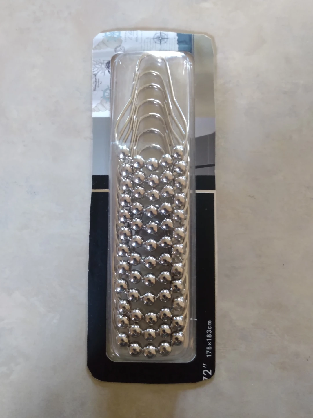 (New) 12 Shower Curtain Hooks