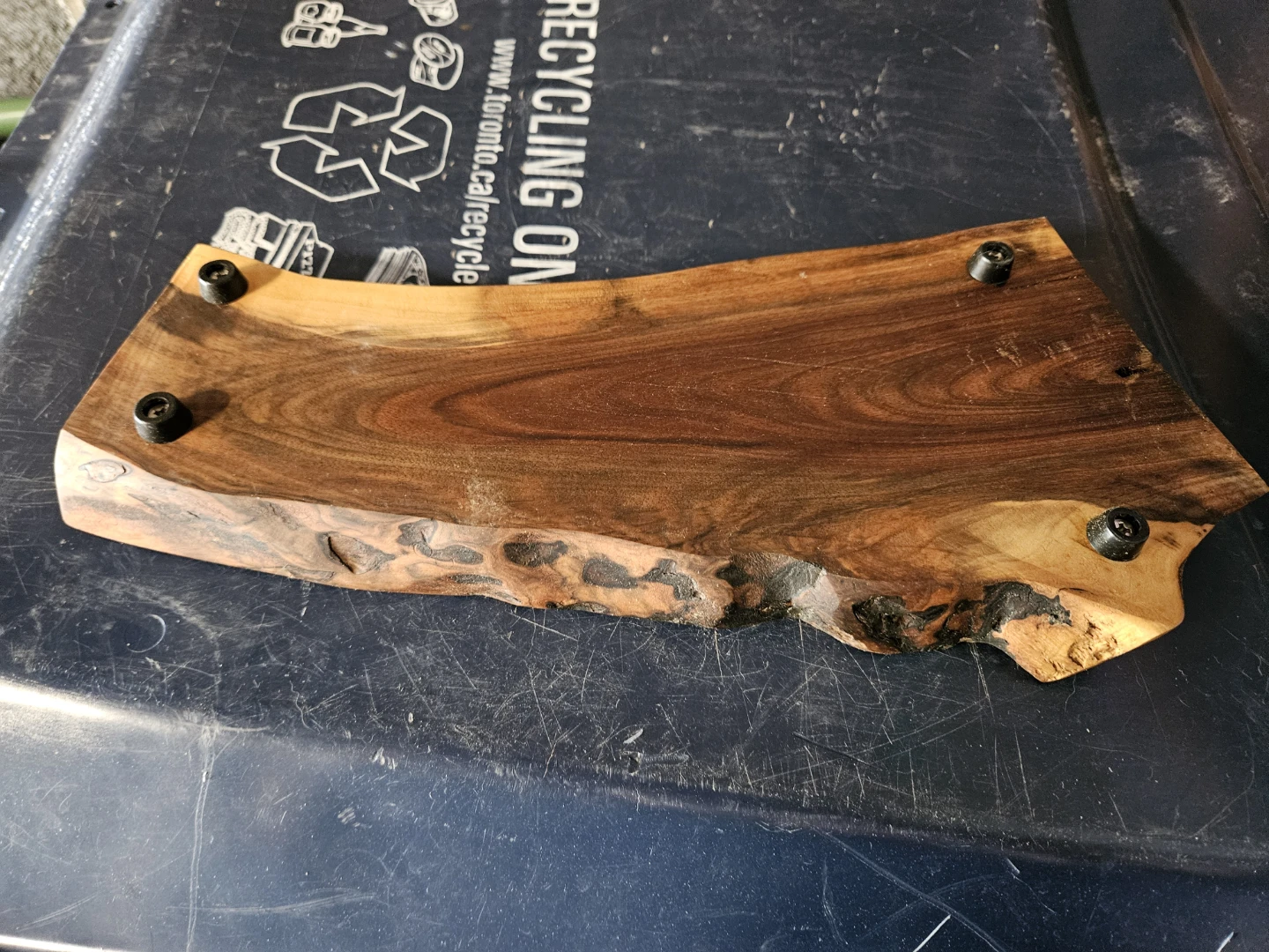 14" Live Edge Wood Serving Board - photo 2