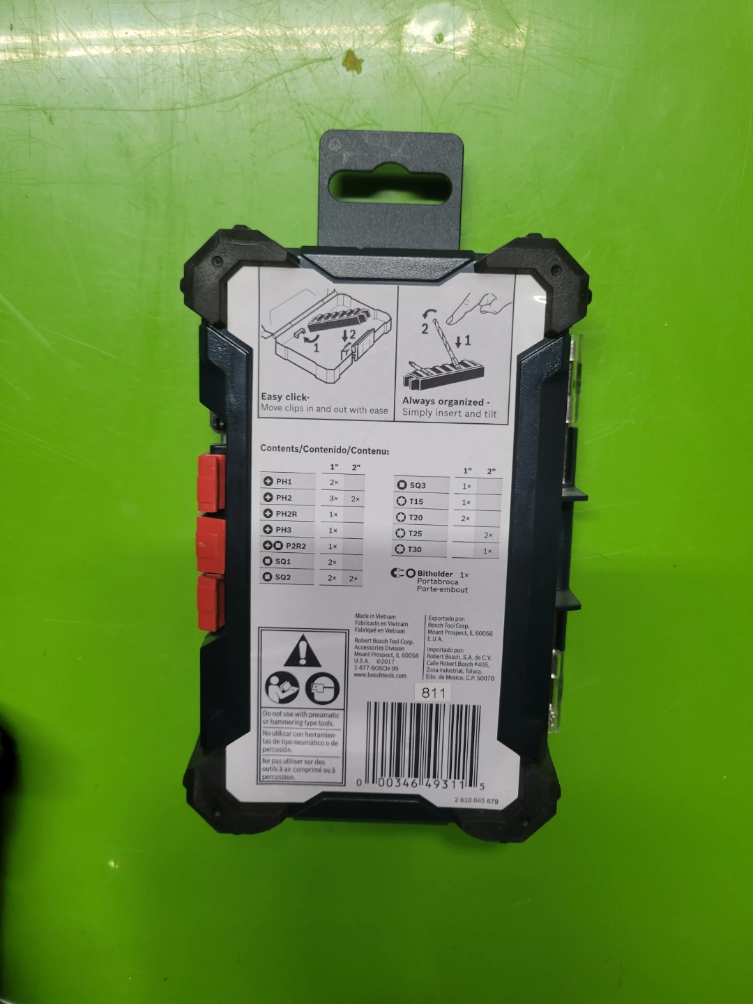 Bosch Custom Case System Screwdriver Bit Set - photo 2