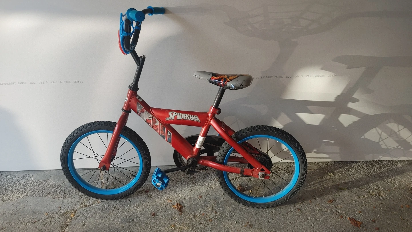 Kids Spider-Man Bike