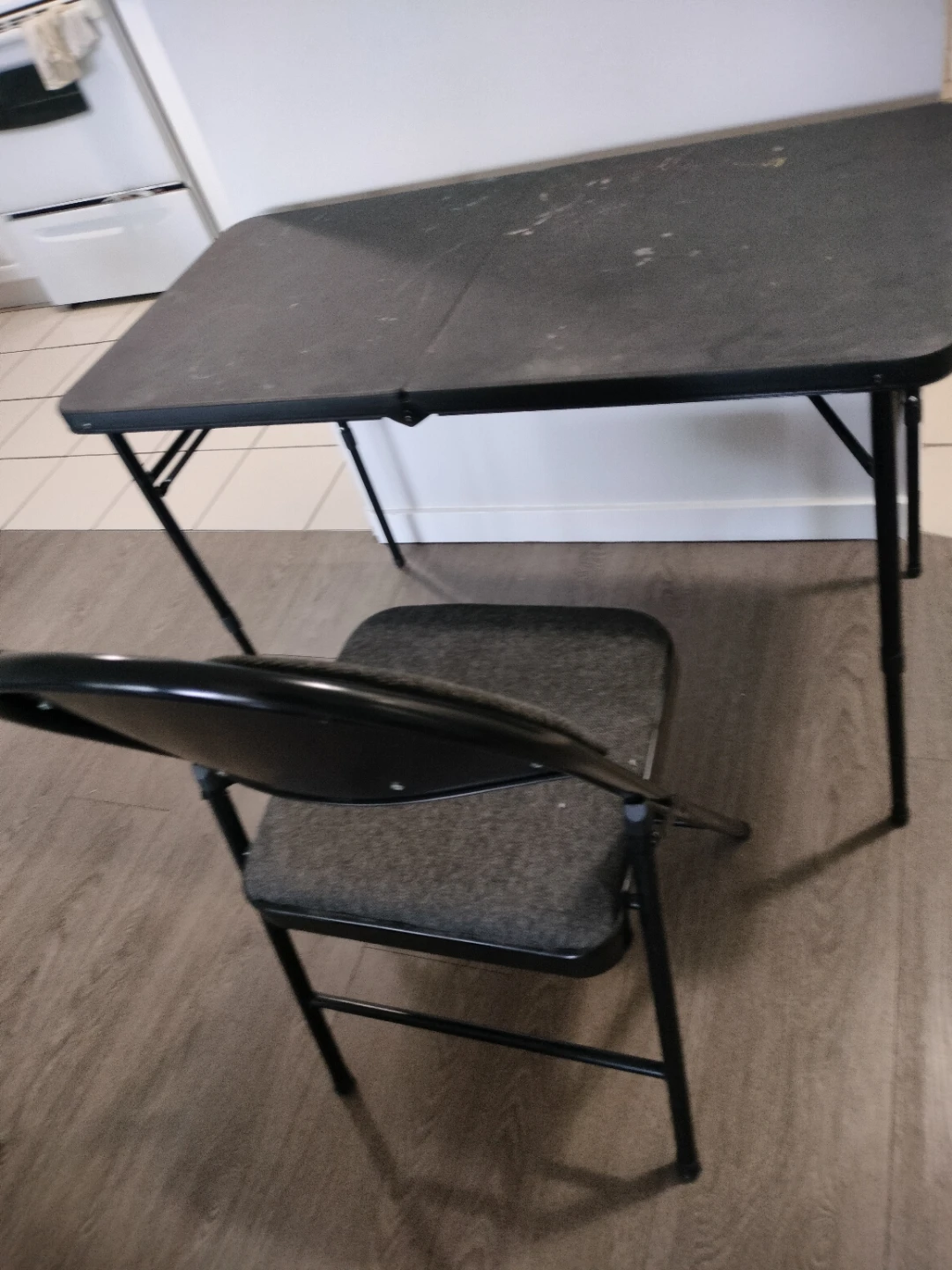 Folding Table and Chair Set - photo 2