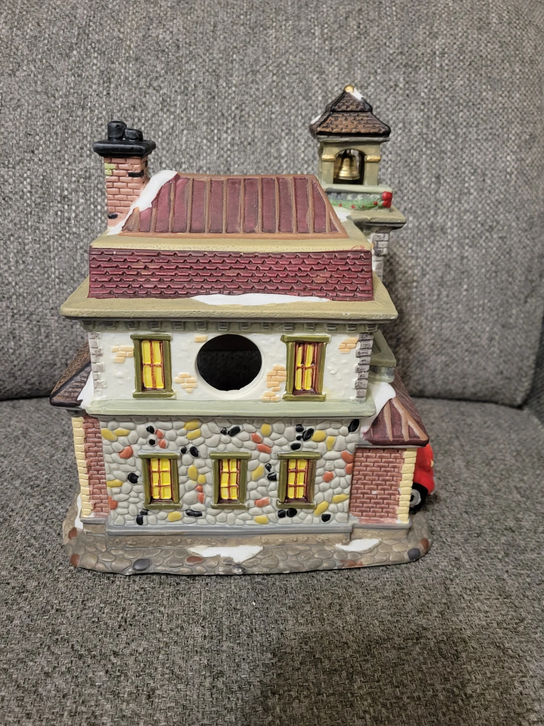 Norman Rockwell Christmas Firehouse Decoration - photo 3