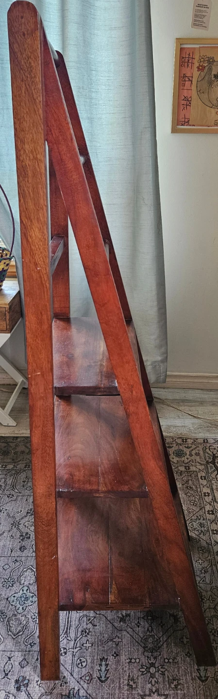 Wooden Ladder Shelf - photo 3