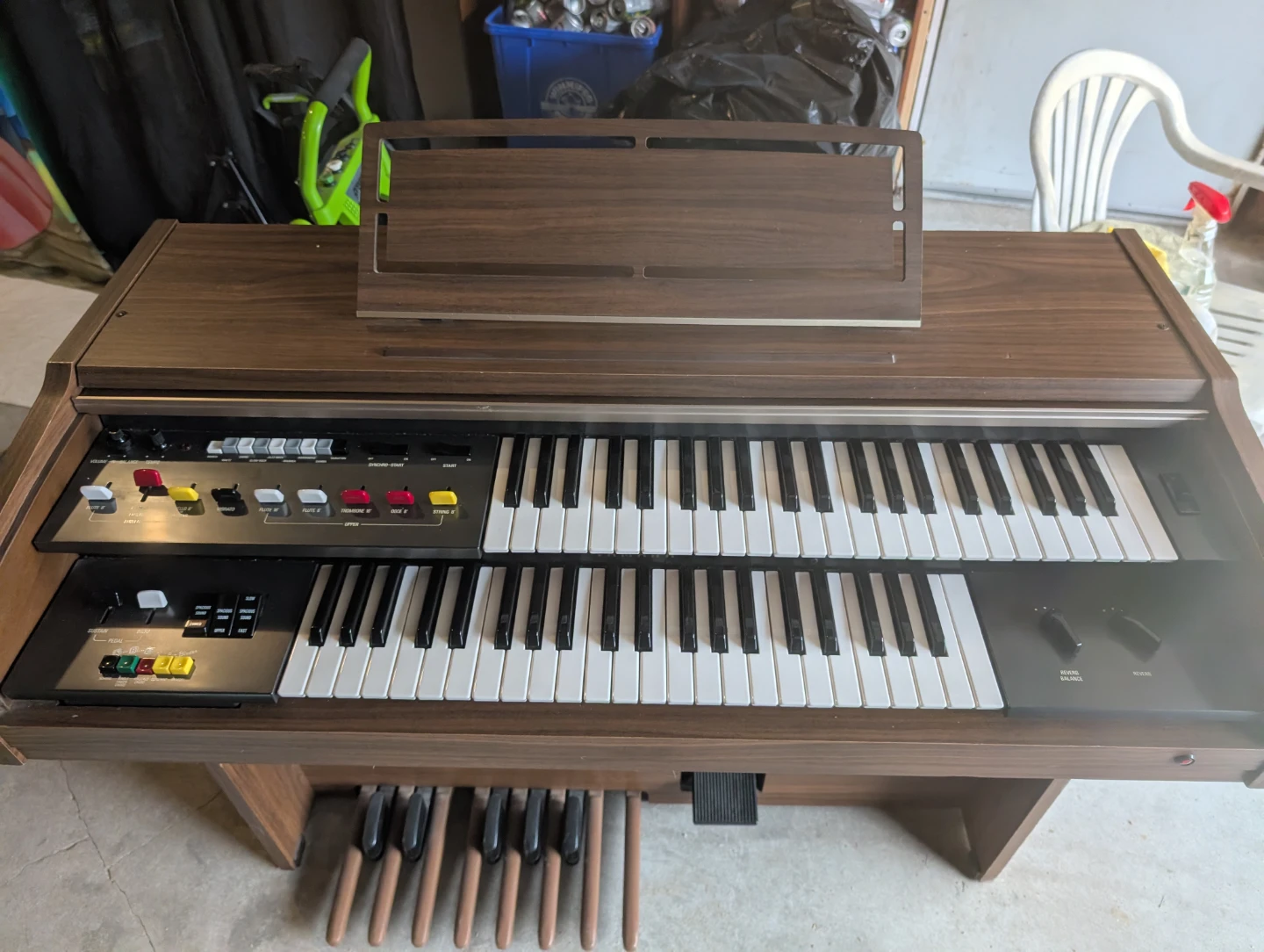 Yamaha electone bk-4 electric organ - photo 5