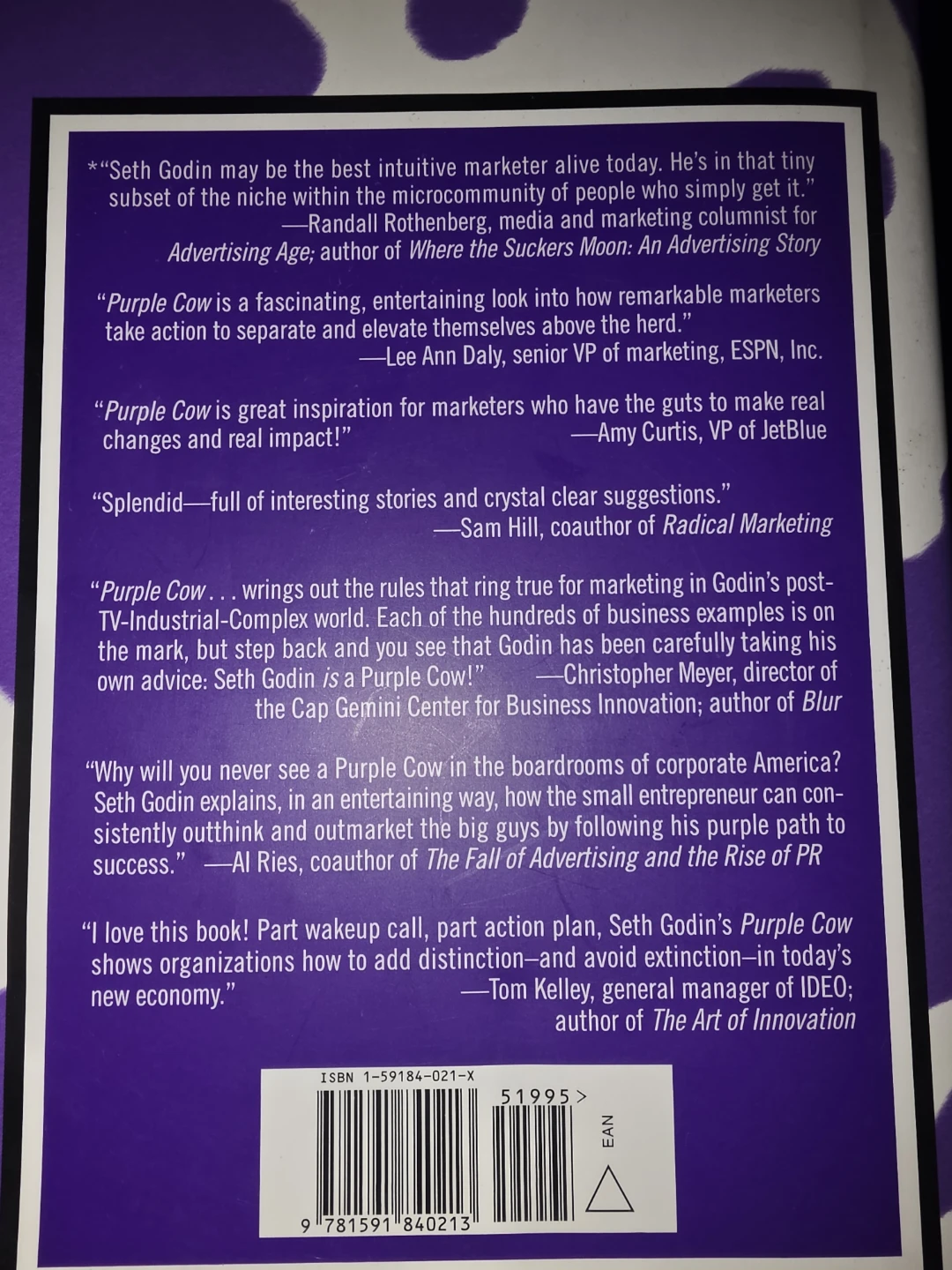 Purple Cow: Transform Your Business by Being Remarkable - photo 2