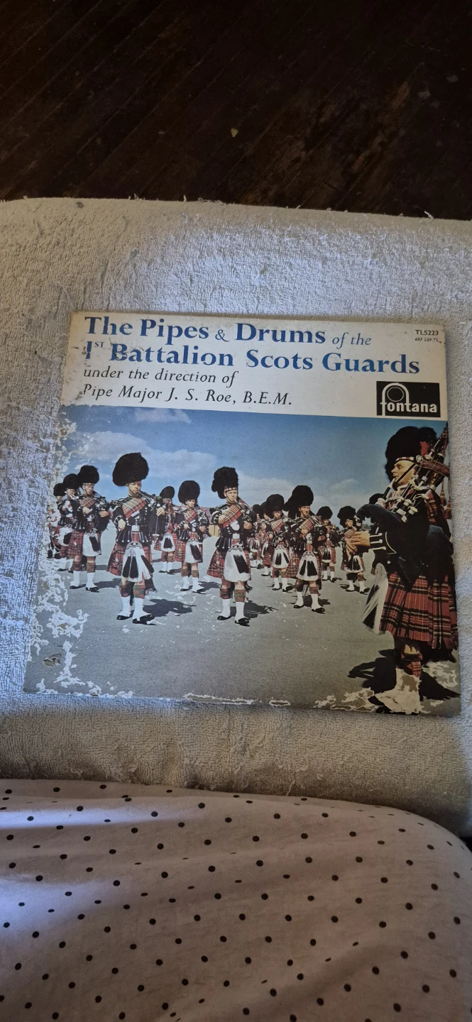 The Pipes & Drums of the 1st Battalion Scots Guards Vinyl Record