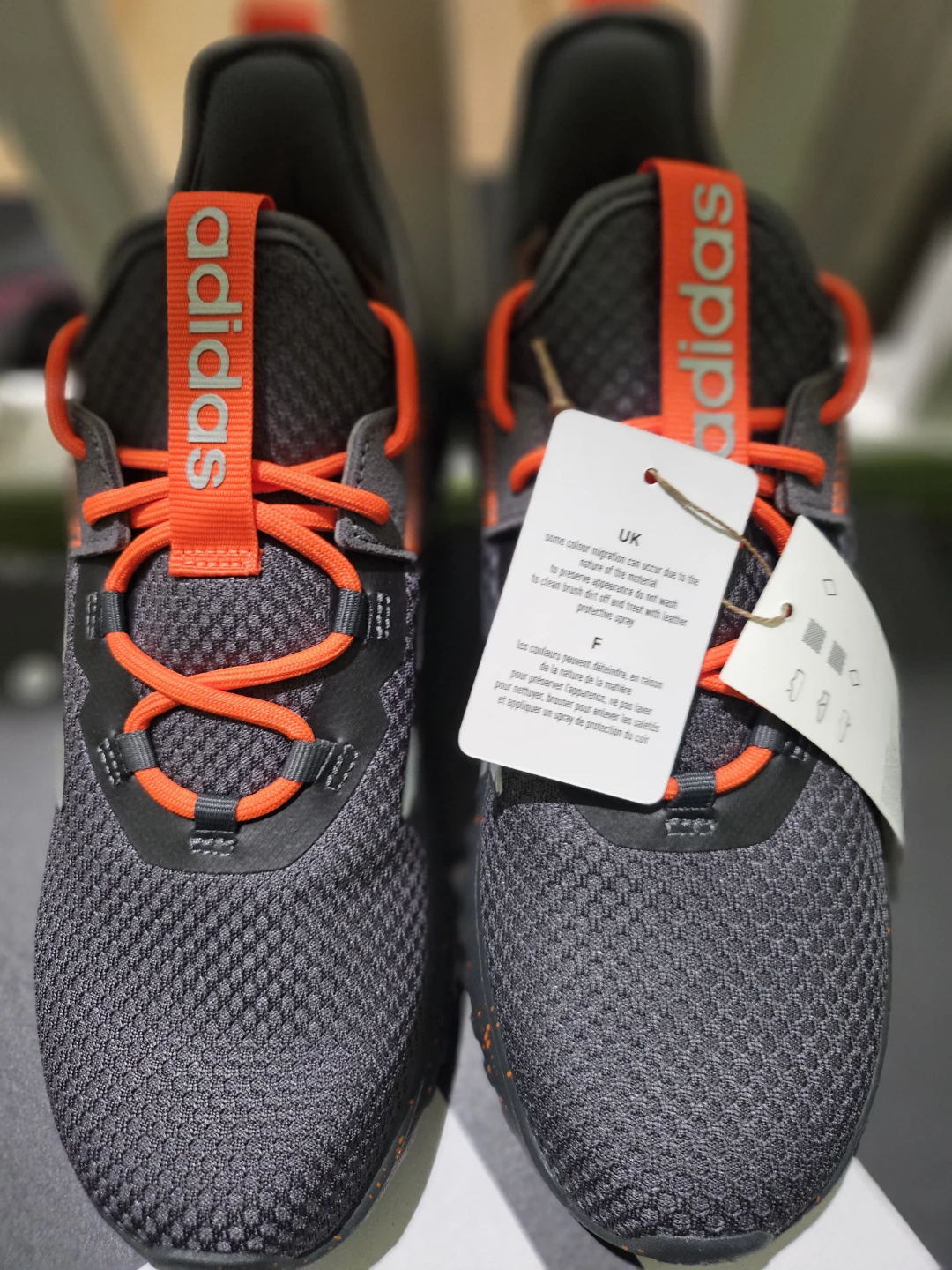 Adidas Men's Running Shoes - Grey/Orange - photo 2