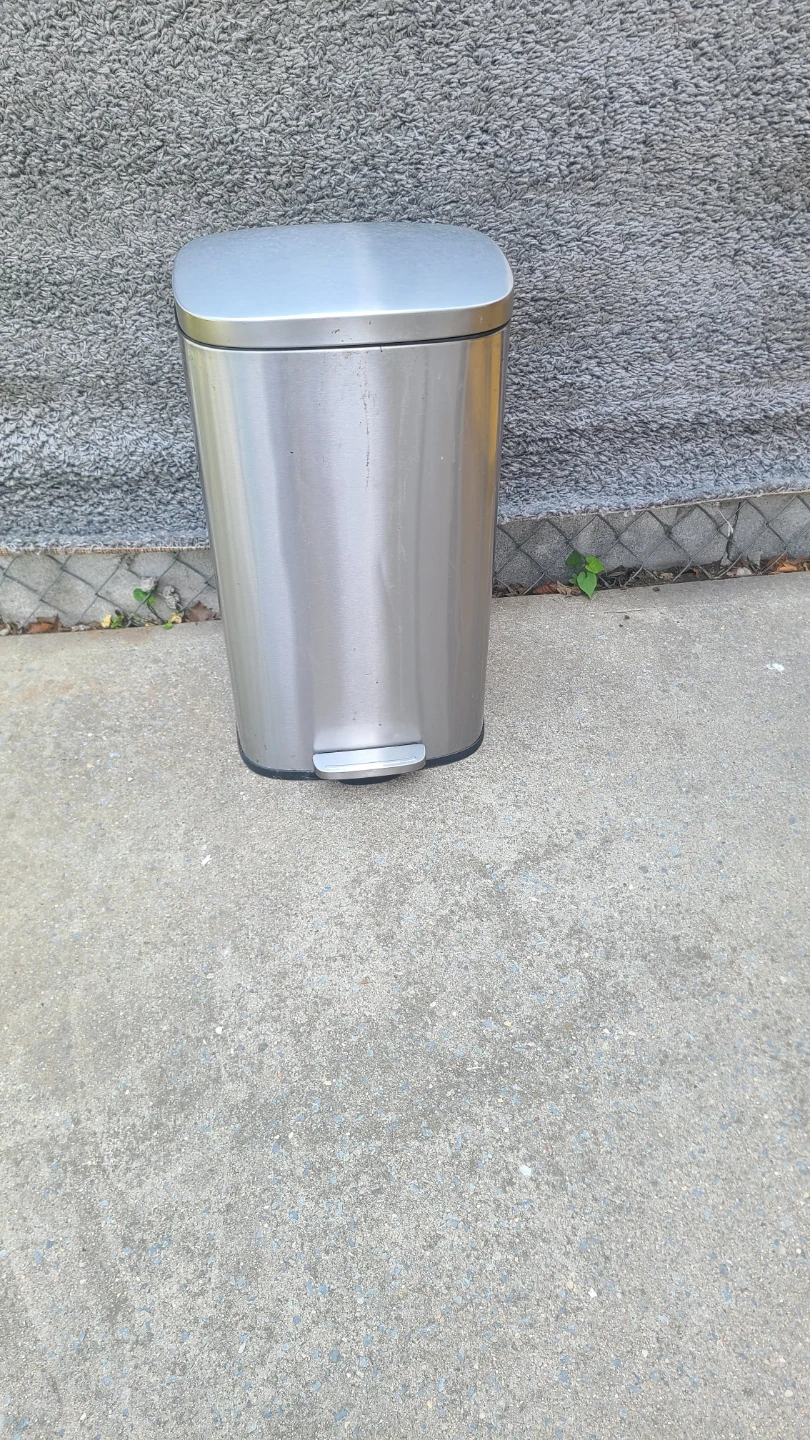 Stainless Steel Step Trash Can