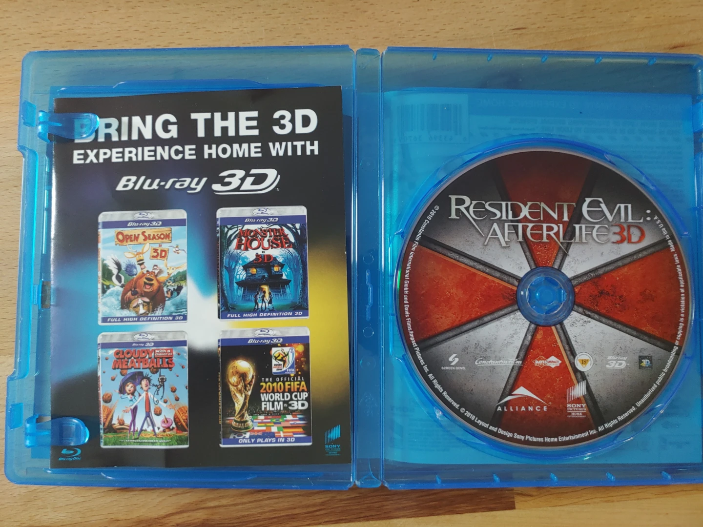 Resident Evil 3D Blu-ray Trilogy - all for $50 - photo 3