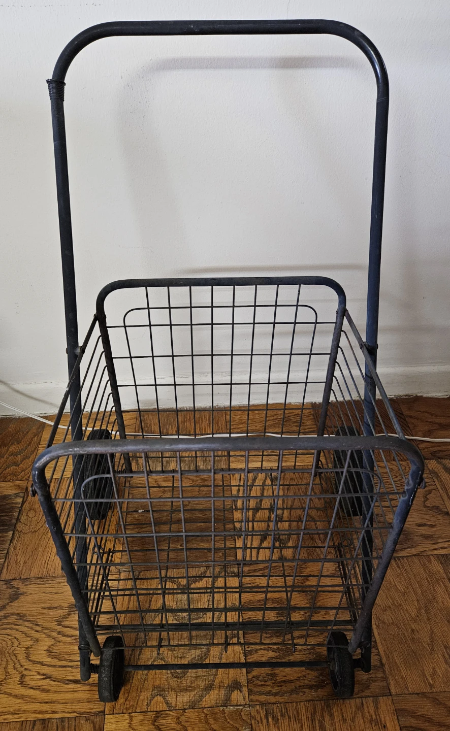 Vintage Metal Shopping Cart