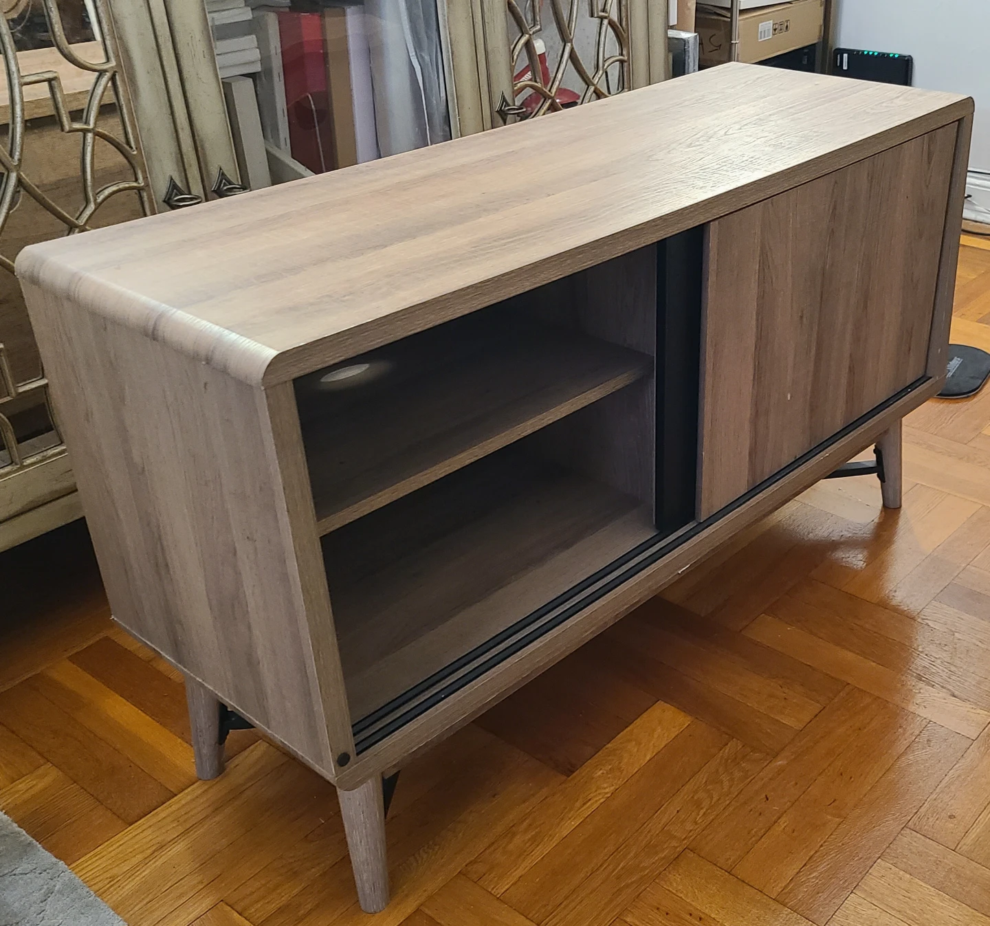 Nathan James Liam Modern Mid-Century TV Stand - photo 3