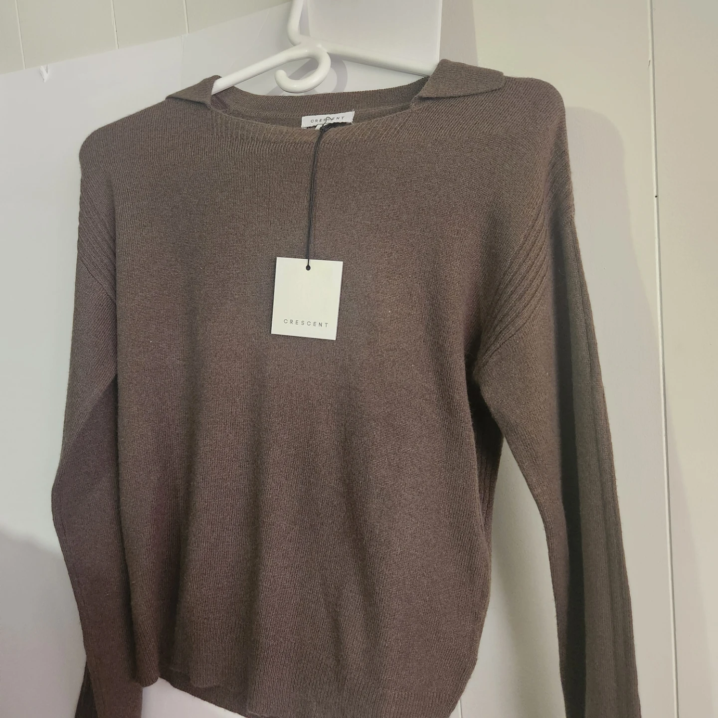 BNWT Crescent Cashmere Wool Blend Sweater - photo 3