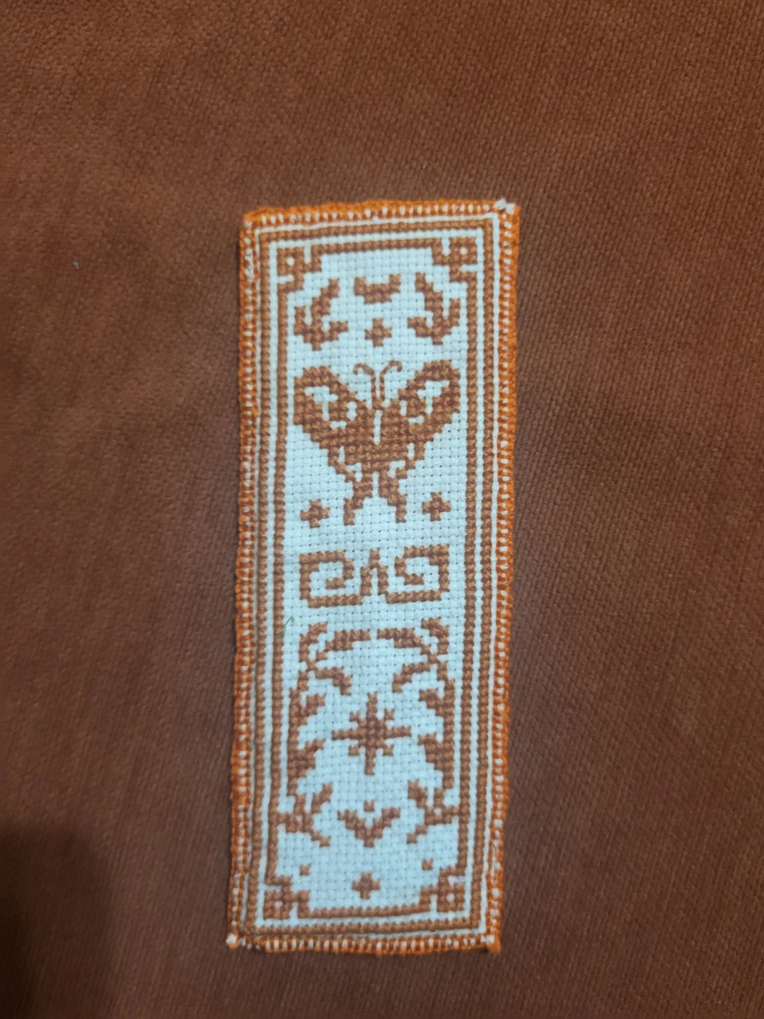 Hand-embroidered Bookmark
