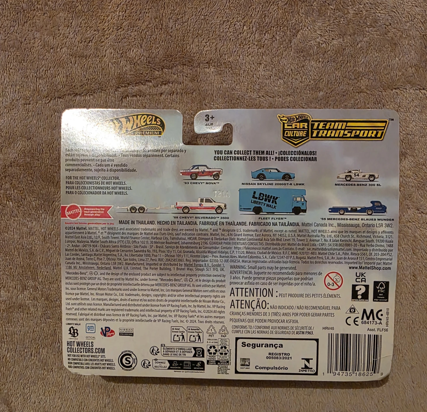 Hot Wheels Nissan Skyline 2000 GT-R LBWK Fleet Flyer - photo 2