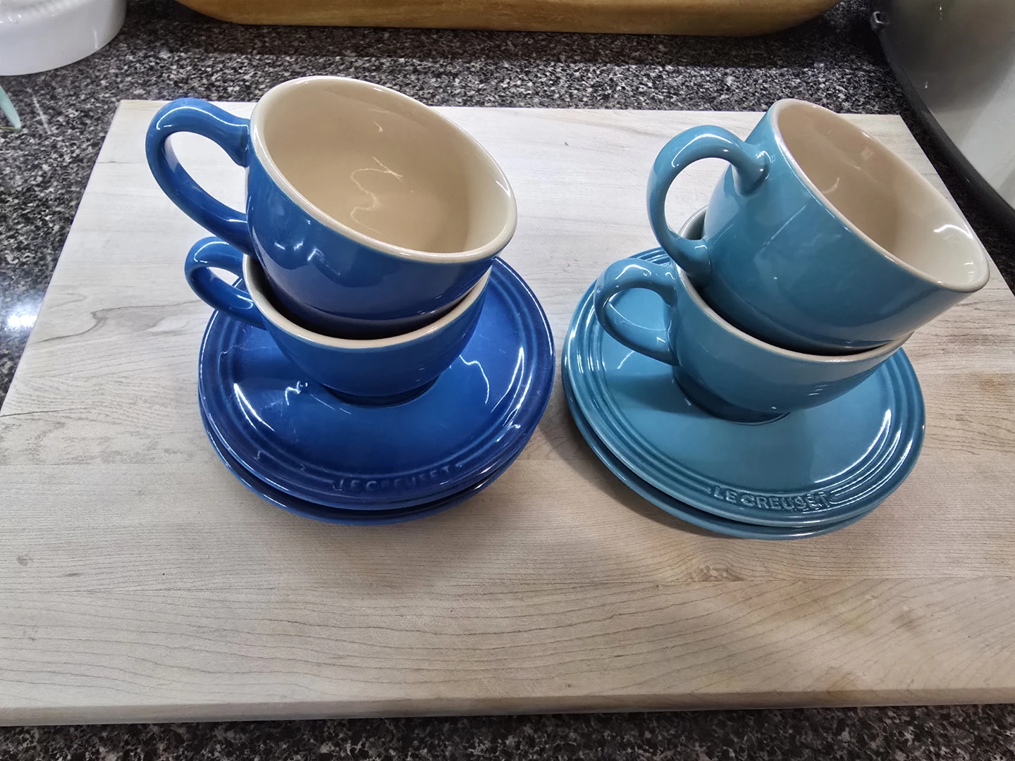 Le Creuset coffee Cups and Saucers Set - photo 2